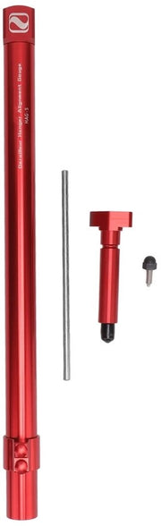 Correttore Derailleur a Pochette Uitlijningsmetro Leggero - Accessori per Bicicletta - Chiave di Regolazione Derailleur Posteriore - Compatta - 400 mm Lunghezza - Facile da Usare - Uitlijnmeter