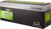 ORIGINAL Lexmark toner nero 502H 50F2H00 ~5000 Seiten cartuccia di stampa riutilizzabile