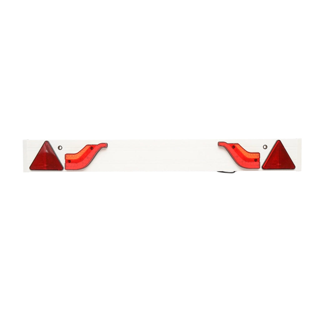 Barra di traino 12-24V led, 1200mm con impianto elettrico e cavo da 7,5m Breckner Germany