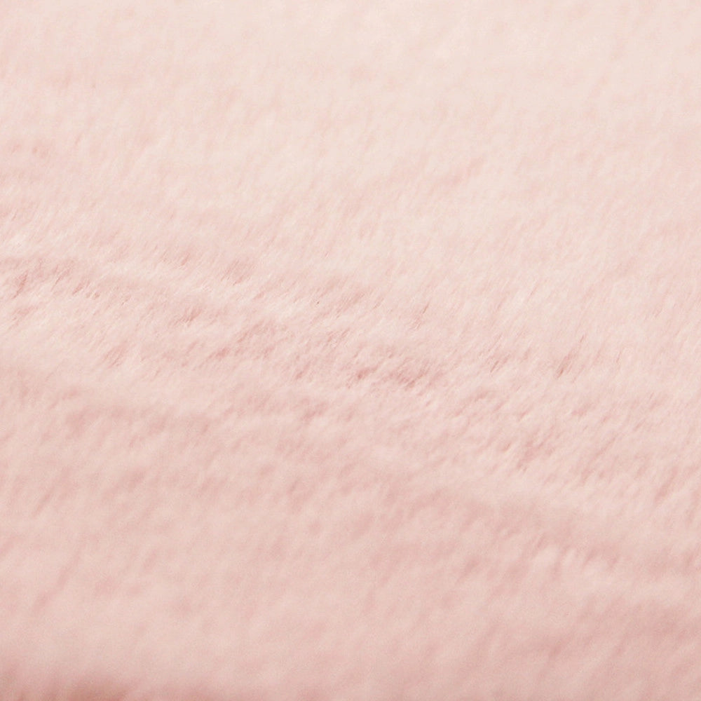 Trade Shop - Tappeto Cute Pelliccia Fluffy Vari Colori Living Stanza Da Letto Salone 90x90 Cm -