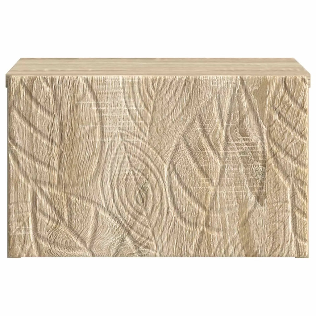 Mobiletto da notte a muro 2 pcs Rovere Sonoma 49 x 34,5 x 20 cm 898790