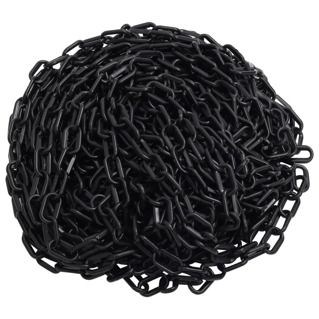 Catena Segnaletica Nera 100 m Ã˜4 mm in Plastica