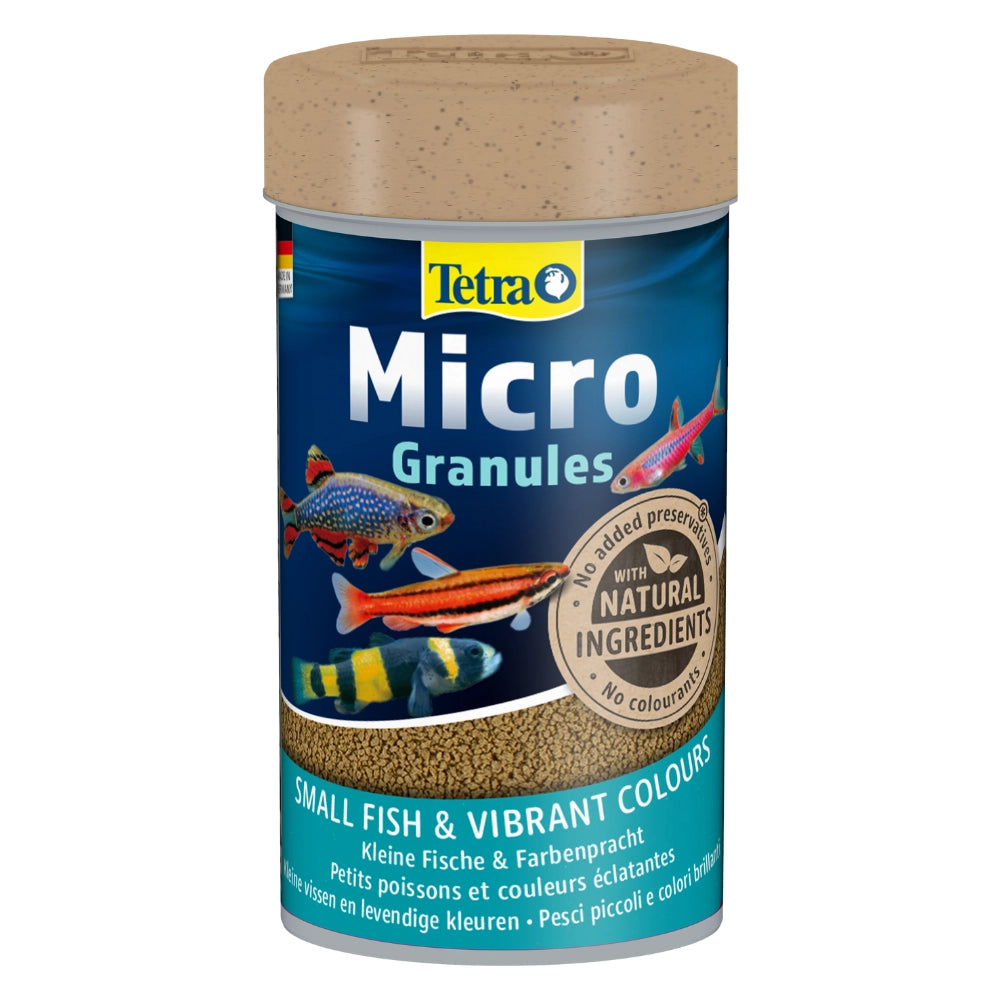 Tetra Micro Granules 100ml - alimento in granuli 0,3-1,0mm per tutti i pesci di piccole dimensioni