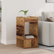 Tavolino Legno vecchio 30 x 30 x 56 cm Legno multistrato