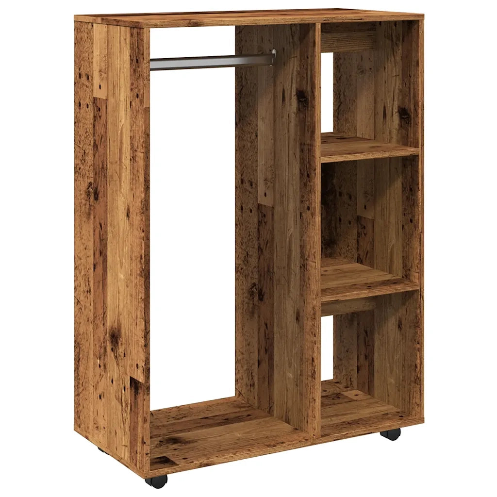 Armadio Legno Antico 80x40x110 cm in Legno Multistrato 856668