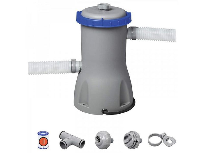Pompa per Piscina Bestway 58386 a cartuccia flusso acqua 3028l/h