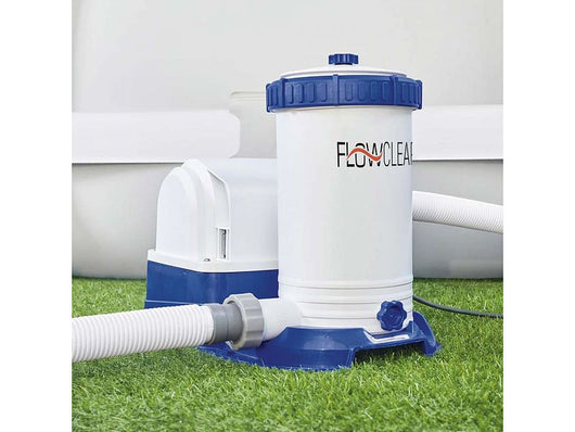 Pompa a filtro Bestway 58391 a cartuccia flusso acqua 9463l/h per piscina fuori terra