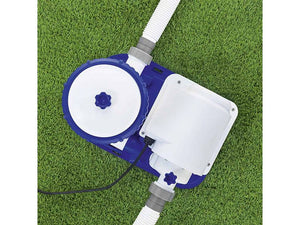Pompa a filtro Bestway 58391 a cartuccia flusso acqua 9463l/h per piscina fuori terra