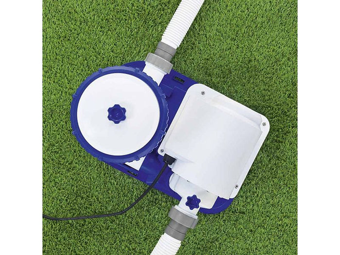 Pompa a filtro Bestway 58391 a cartuccia flusso acqua 9463l/h per piscina fuori terra