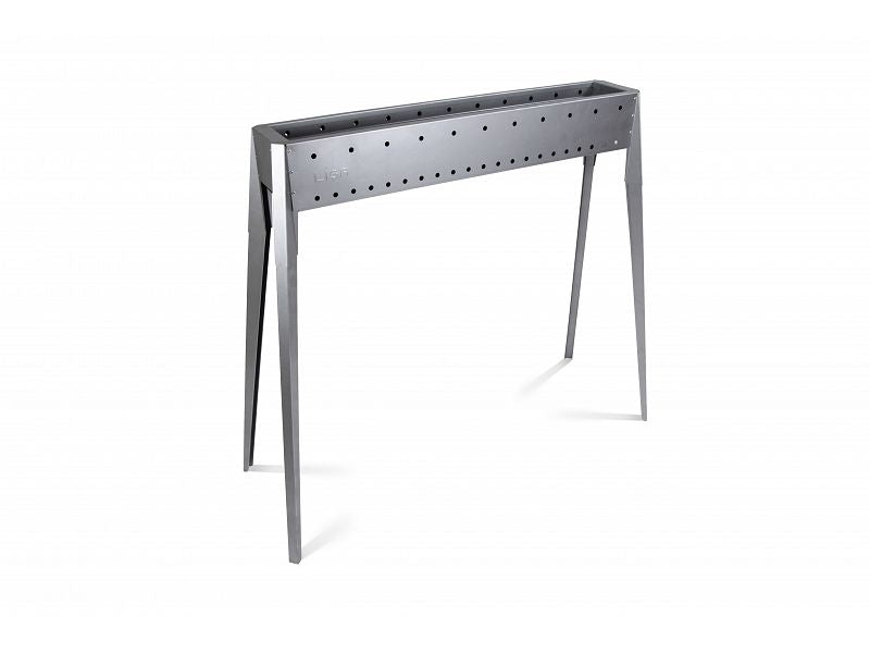 Fornacella per arrosticini Lisa Miami 800F barbecue a carbone in ferro alluminato