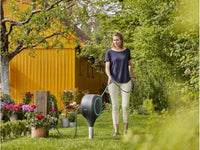 Avvolgitore Automatico Tubo Acqua da Giardino Gardena RollUp-S con 15 metri di tubo