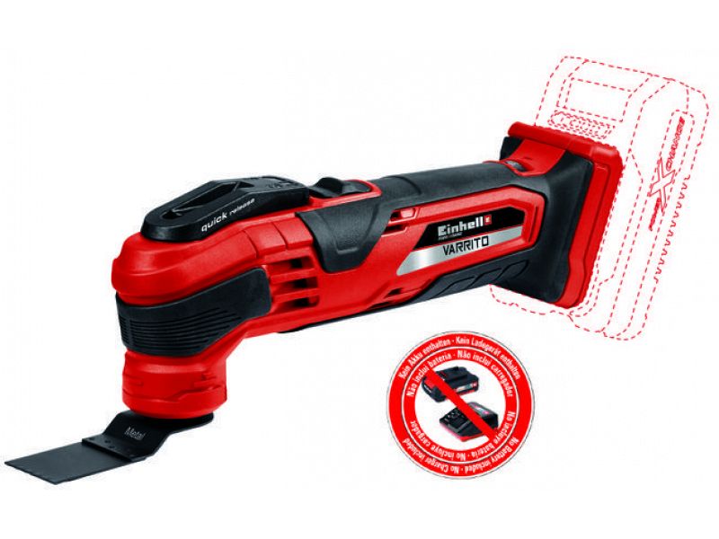 Utensile multifunzione Einhell Varrito senza batteria e carica 4465160