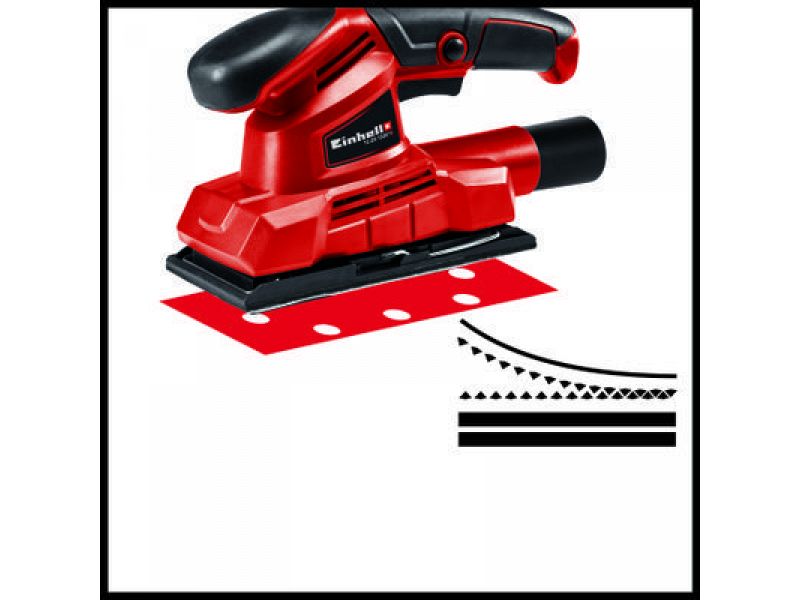 Levigatrice elettrica Einhell TC-OS 1520 150W leggera e maneggevole