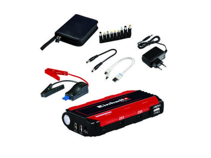 Sistema di avviamento emergenza Einhell CE-JS12 Power Bank 12 V/200 A 3.7 Ah