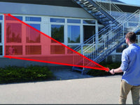 Misuratore laser Einhell TE-LD 60 misura fino a 60m bluetooth custodia inclusa