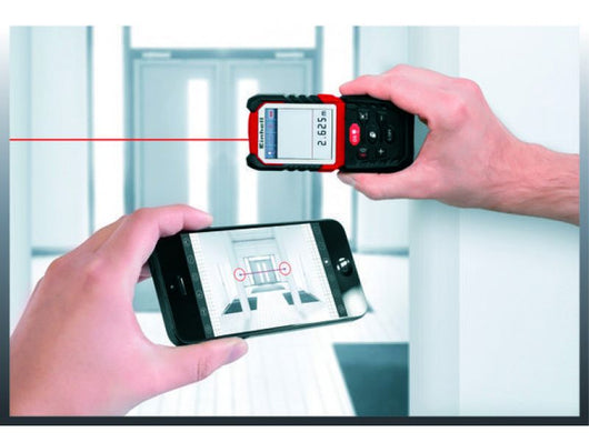 Misuratore laser Einhell TE-LD 60 misura fino a 60m bluetooth custodia inclusa
