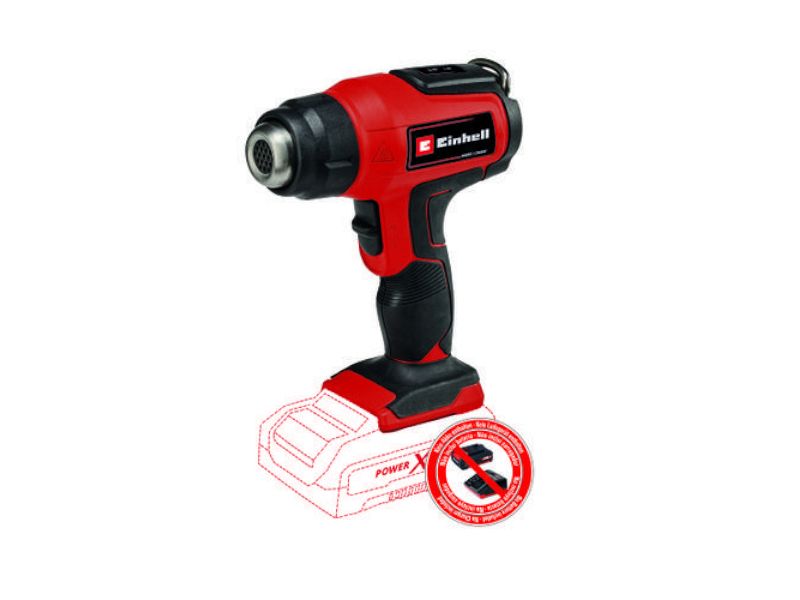 Pistola termica ad aria calda Einhell TE-HA 18 Li Solo senza batteria