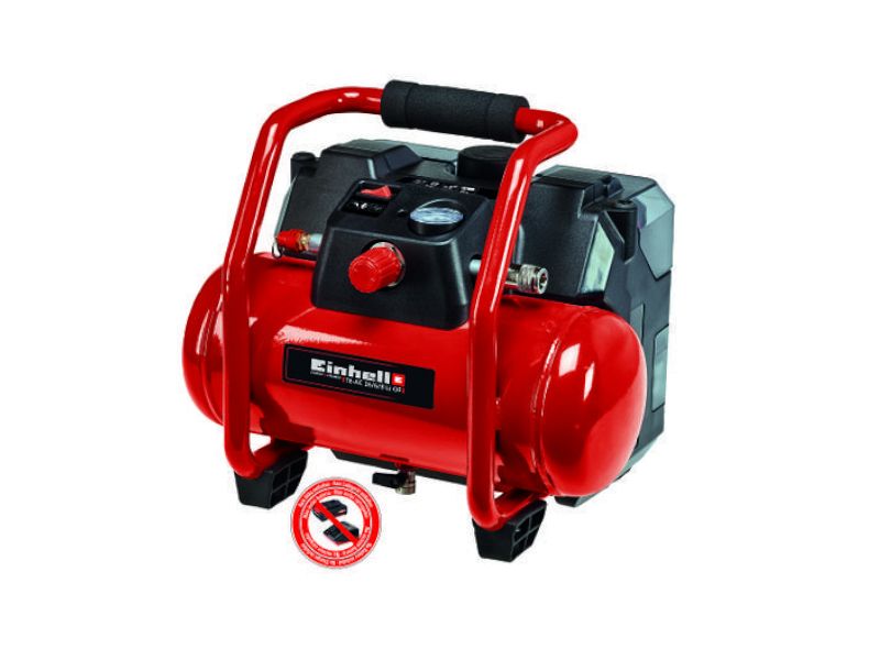 Compressore TE-AC 36/6/8 Li OF Set di Einhell senza batteria e carica