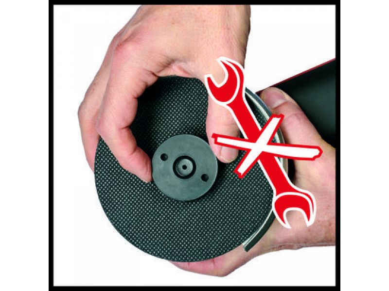 Smerigliatrice angolare Einhell modello Axxio 18/125 Q senza batteria e carica