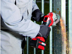 Smerigliatrice angolare a batteria Einhell TE-AG 18/115 Li con batteria e carica