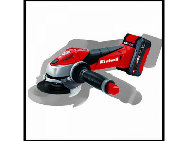 Smerigliatrice angolare a batteria Einhell TE-AG 18/115 Li con batteria e carica