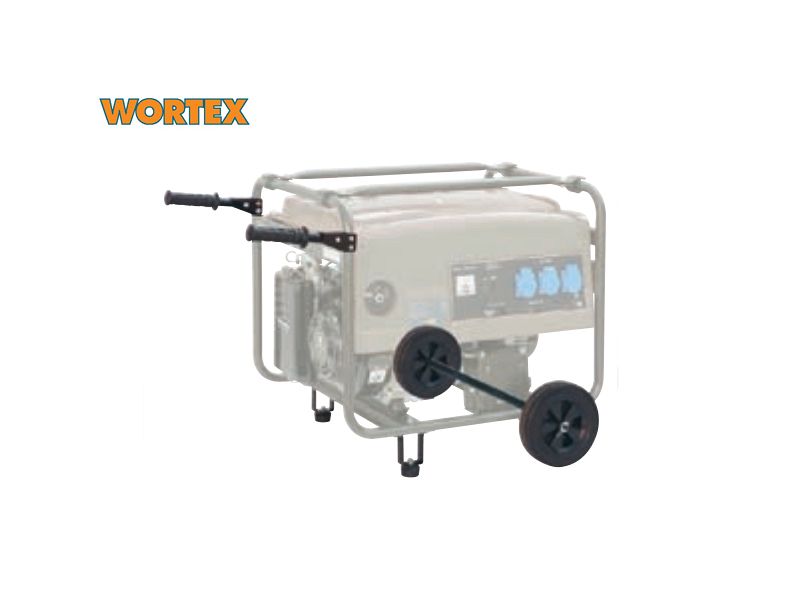 Carrello per generatore di corrente e gruppi elettrogeni Wortex serie LW