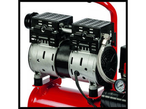 Compressore silenzioso Einhell TE-AC 6 Silent 550W serbatoio 6L 57dB 8bar