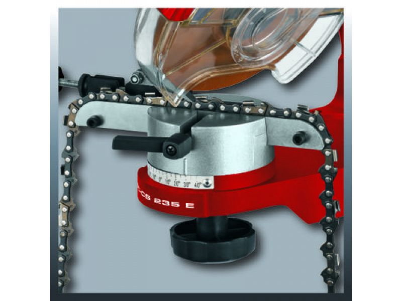 Affilacatena a motore GC-CS 235 E Einhell 235W regolazione angolo disco 145mm