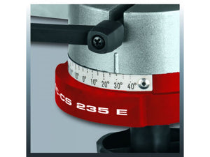 Affilacatena a motore GC-CS 235 E Einhell 235W regolazione angolo disco 145mm