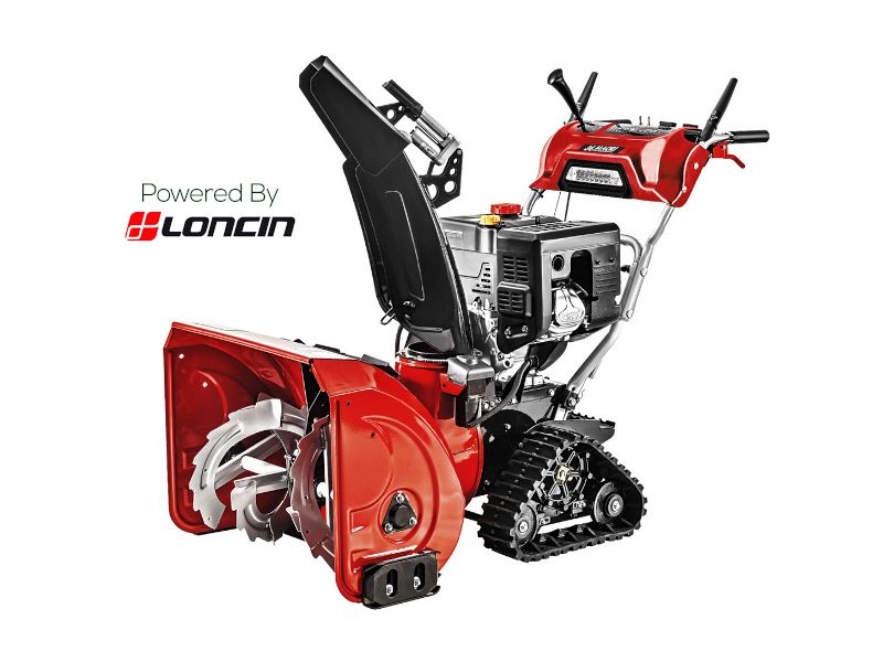 Spazzaneve cingolato Maori MP 1387 AE Track con motore a scoppio Loncin fresa 87cm