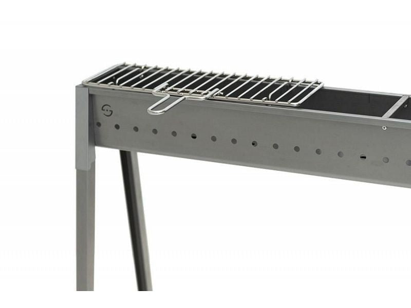 Barbecue a carbone per arrosticini Lisa Torino 100 in ferro alluminato