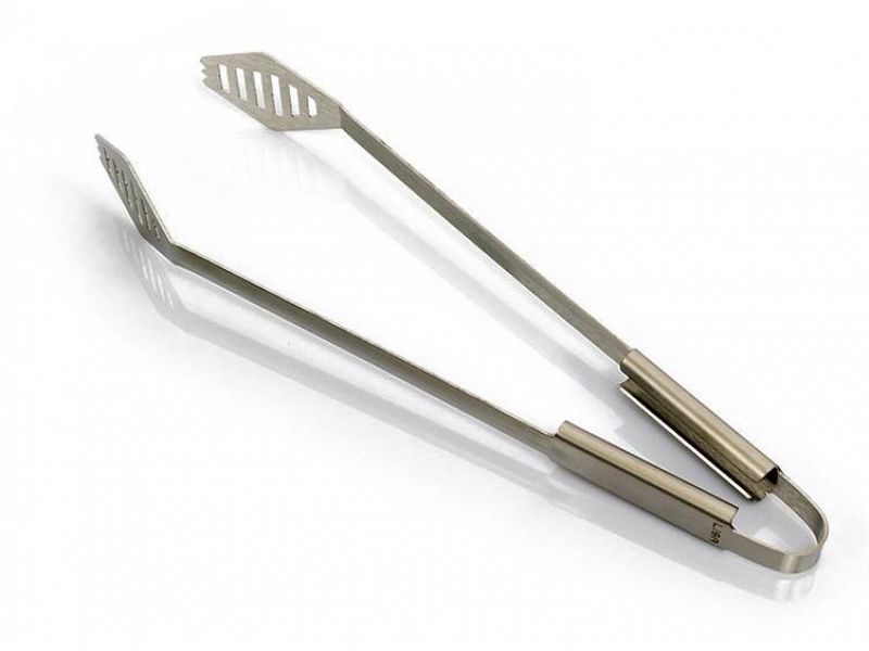 Posate da barbecue Lisa forchettone pinza e spatola in acciaio inox AISI 304