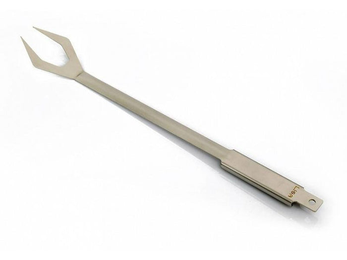 Posate da barbecue Lisa forchettone pinza e spatola in acciaio inox AISI 304