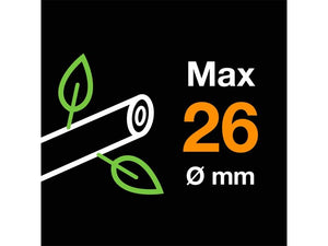 Forbici da Potatura Manuali Fiskars PRO P90 con taglio da 26mm