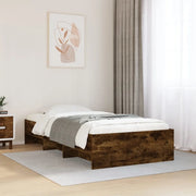 Giroletto senza Materasso Rovere Fumo 90x190 cm in Truciolato 3295706