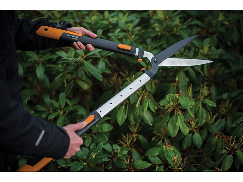 Cesoie Telescopiche per Potatura Fiskars SmartFit HS86, lama in acciaio al carbonio temperato e rivestimento in PTFE