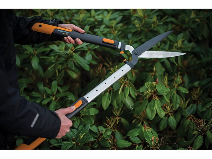 Cesoie Telescopiche per Potatura Fiskars SmartFit HS86, lama in acciaio al carbonio temperato e rivestimento in PTFE