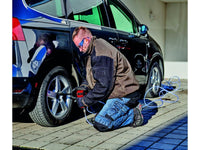 Avvitatore a percussione pneumatico Einhell TC-PW 610 con 10 accessori e bussole