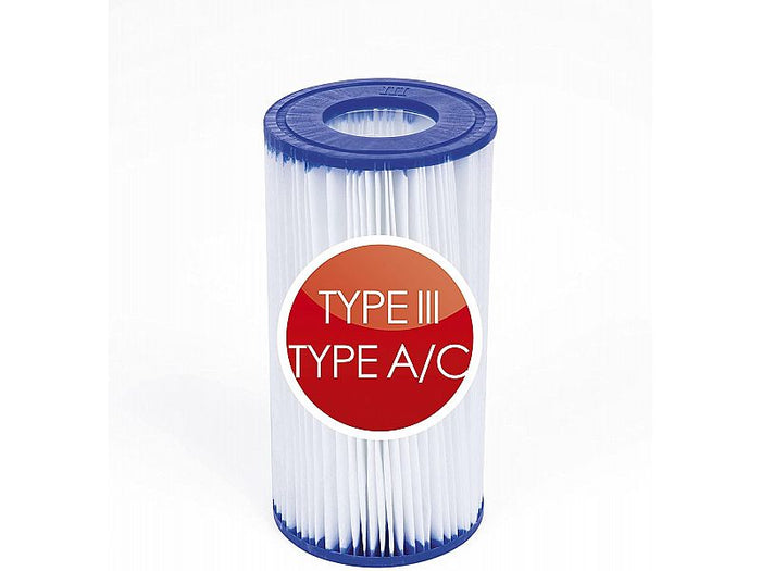 Cartuccia filtro Bestway 58012 per pompa piscina fuoriterra diametro 10,6cm