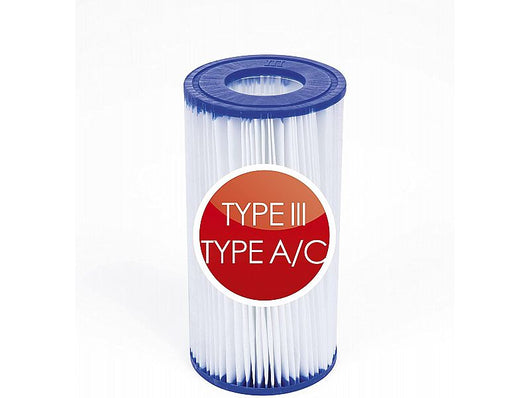 Cartuccia filtro Bestway 58012 per pompa piscina fuoriterra diametro 10,6cm