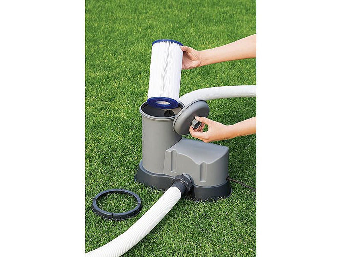Cartuccia filtro Bestway 58012 per pompa piscina fuoriterra diametro 10,6cm