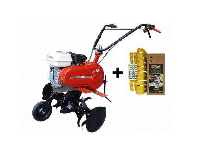 Motozappatrice Benassi BL370H con motore Honda GP160 fresa da 80cm e Kit Rotocut