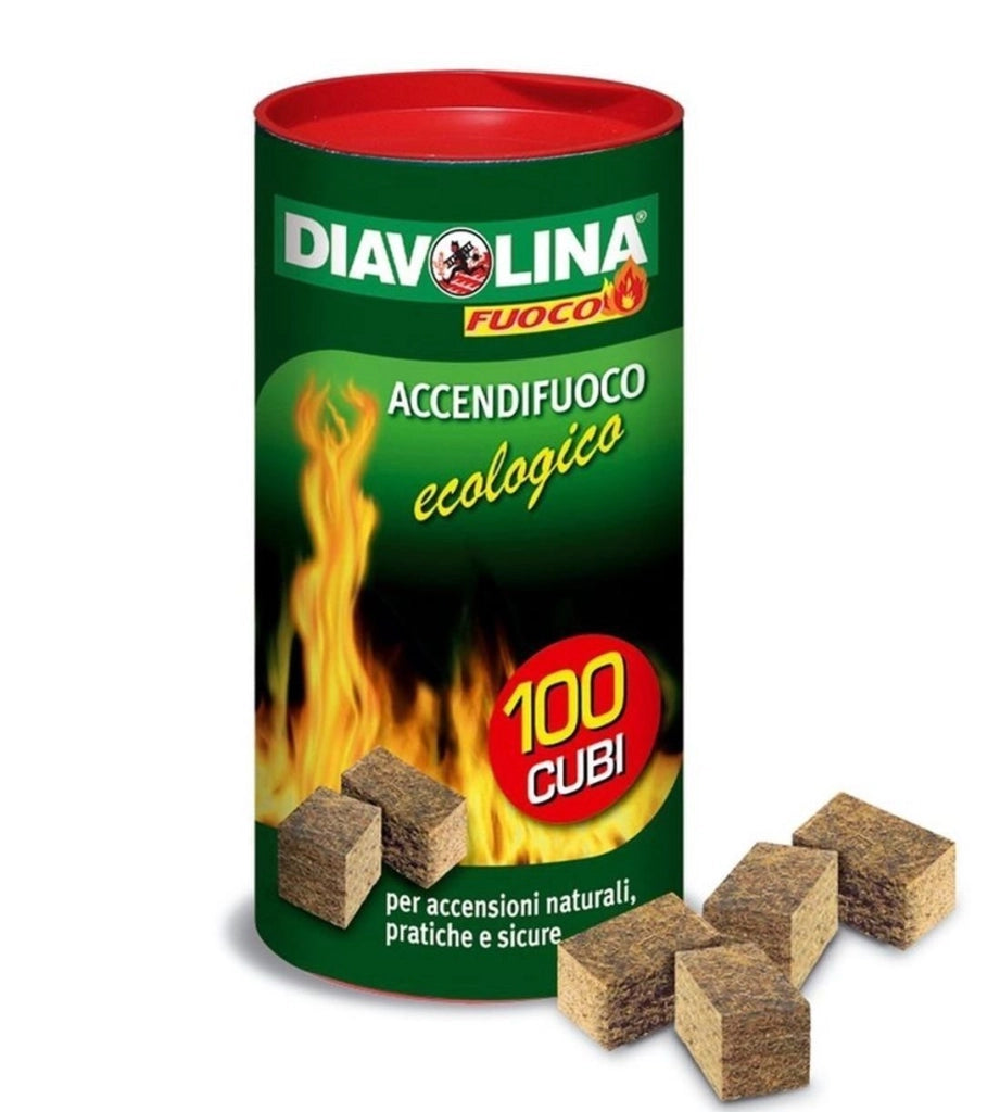 DIAVOLINA ACCENDIFUOCO NATURA BOX 100 PEZZI