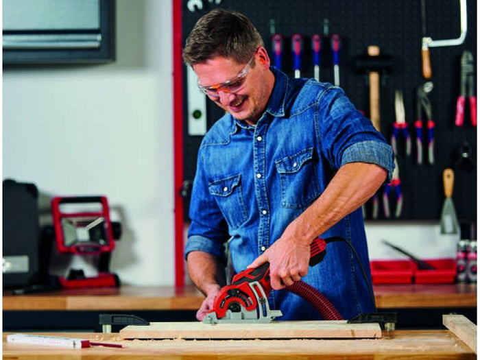 Mini sega circolare manuale Einhell TC-CS 89 600 W con lama diametro 89 mm