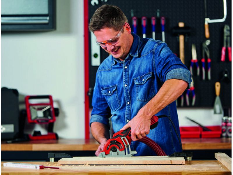 Mini sega circolare manuale Einhell TC-CS 89 600 W con lama diametro 89 mm