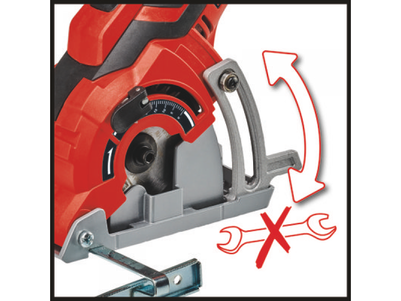 Mini sega circolare manuale Einhell TC-CS 89 600 W con lama diametro 89 mm