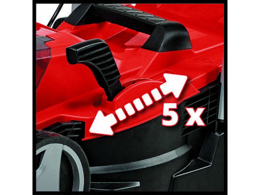 Tagliaerba a batteria Einhell GE-CM 18/33 Li con batteria 18V 4Ah