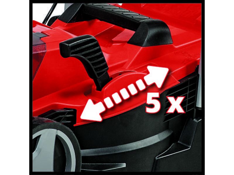 Tagliaerba a batteria Einhell GE-CM 18/33 Li con batteria 18V 4Ah