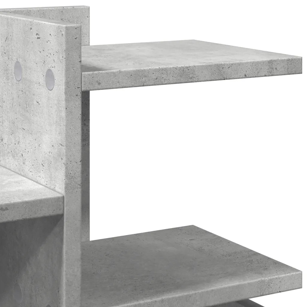 Organizer Scrivania Grigio Cemento 49x20x52,5 cm Multistrato CFW4165038