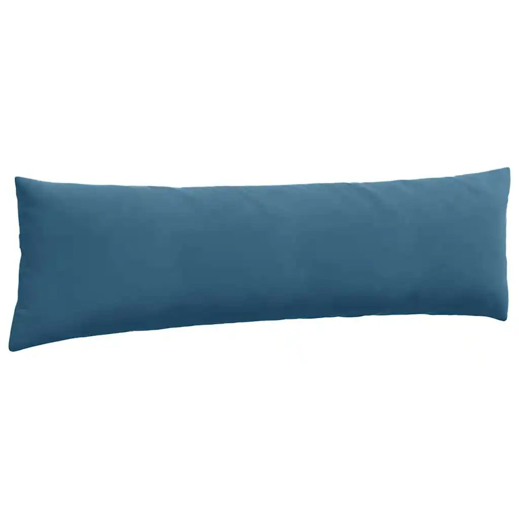 Cuscini da Divano 2 pz | Cuscini per sedie Blu 145 x 40 cm Tessuto in Cords